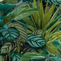 Grandeco Concerto Grasscloth Textured Wallpaper Deep Teal