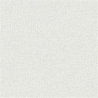 Grandeco Twill Plain Fabric Textured Wallpaper, Neutral