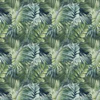 Grandeco Life Nomad Antigua Palm All-over Green Wallpaper 170702 Vinyl