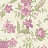 Grandeco Life Katsu Trail Pink Wallpaper A69904 - Paste the Wall Texture Floral