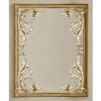Grandeco Paul Moneypenny Neutral Beige Rococo Plaster Panel Wallpaper