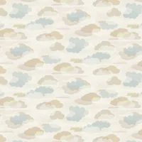 Figari Clouds Neutral Wallpaper Grandeco LD2019 Soft Cloud Style