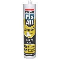 SOUDAL - FIX ALL TURBO - 290ml - WHITE