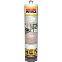 Soudal Parquet & Timber Sealant & Filler Light Grey 290ml (504KV)