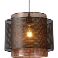 Lucide Orrin hanging light made of metal, one-bulb