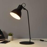 Lucide Desk lamp, Metal, E14, 40 W, Black