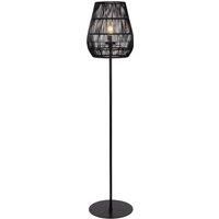 LUCIDE Nerida Cottage Floor lamp Outdoor - Ø35cm - 1xE27 - IP44 - Black