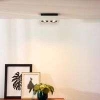Lucide Xirax downlight, 2-bulb, white