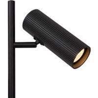 Lucide Clubs floor lamp, rotatable and pivotable, black
