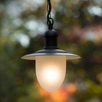 Lucide Aruba outdoor hanging light, black