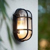 Lucide Dudley outdoor wall light, black