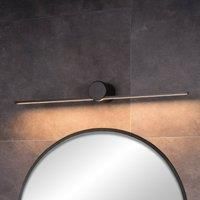 Lucide MIZAR - Wall Light Bathroom - LED Dim. - 1x6W 2700K - IP44 - Black