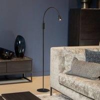 Lucide ZOZY - Floor Reading lamp - LED Dim. - 1x3W 3000K - 3 StepDim - Black