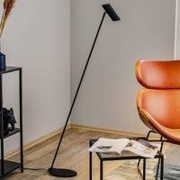 Hester - delicate metal floor lamp, black