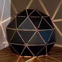 Lucide Otona - Table lamp in black metal