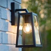 Lucide MATSLOT - Wall Light Outdoor - E27 - IP23 - Black