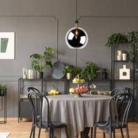 Lucide Julius hanging light, 1-bulb, smoky grey, 40 cm