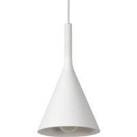 Lucide Pendant Light, Plaster, E27, 25 W, White, Black
