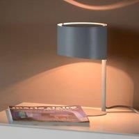 Lucide Table lamp, Metal, E14, 40 W, Grey