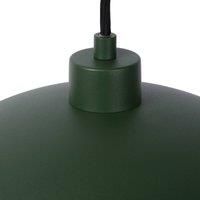 Lucide Siemon pendant light made of steel, 40 cm, green