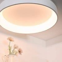 Lucide Talowe LED ceiling light, white, 80 cm