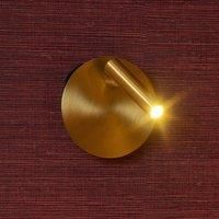 Lucide JOLIJN IP20 Matt Gold Rechargeable LED Bedside Lamp, Reading Study Bedroom Office Lamp 2W - H 9cm