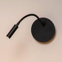 Lucide JOLIJN IP20 Black Rechargeable LED Bedside Lamp, Reading Study Bedroom Office Lamp 2W - H 3.6cm