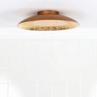 Lucide Foskal LED ceiling light, brass, 34.5 cm