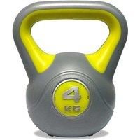 DKN 4kg Vinyl Kettlebell Weight Home Gym Strength Training