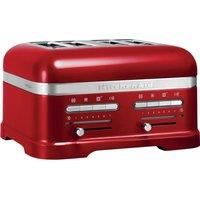KITCHENAID Artisan 5KMT4205BCA 4-Slice Toaster - Red - Currys DAMAGED BOX