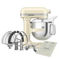 KitchenAid Artisan Almond Cream 6.6L Bowl Lift Food Mixer With FREE Gift