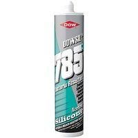 Dow Corning 785+ Mould resistant Clear Siliconebased Sanitary sealant 310ml