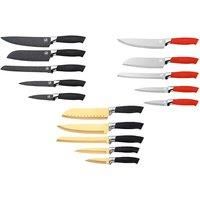 Lovii Lite 5-Piece Knife Set - Burgundy, Granite Or Rose Gold