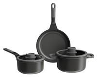 BergHOFF Stone+ Recycled Cast Aluminium Cookware Set