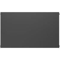 Henrad Plan Single Convector Designer Radiator - Grey 600 x 400 mm