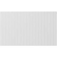 Henrad by Stelrad White Silhouette Single Panel Horizontal Designer Radiator - 500 x 600mm