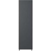 Henrad by Stelrad Grey Plan Concept Double Panel Vertical Designer Radiator - 1800 x 400mm