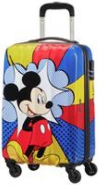 American Tourister Hypertwist - Spinner S, Hand Luggage, 55 cm, 36 l, Multicolored (Mickey Flash Pop)
