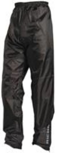 RICHA RAIN WARRIOR WATERPROOF MOTORCYCLE MOTORBIKE TROUSERS BLK Small