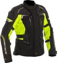 Richa Infinity 2 Ladies 4 Season Motorcycle Textile Jacket Black / Fluo Yellow
