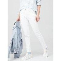 Levi/'s Women/'s 721 High Rise Skinny Jeans, Western White, 26W / 32L