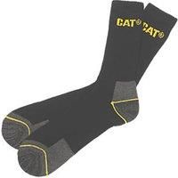 Caterpillar Men/'s Real Work Arbeitssocken 3er Pack Calf Socks - Black - 12/16