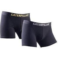 Caterpillar Boxer Shorts 2-Pack Mens Black