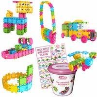 Clic and Play Glitter 8 in 1 - 175 Pieces, none