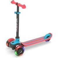 Chillafish CPSC02RED Scotti Glow red Scooter, LED Wheels