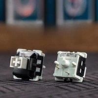 LEOBOG GrayWood V4 V3 Switch Linear POM HIFI Switches Custom Mechanical Keyboard KIT 35 Pins DIY