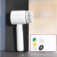 Household electric shoe brush cleaning leather shoe wipe multi-function automatic washing artifact shoe brush