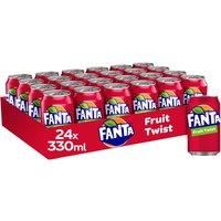Fanta Fruit Twist 330ml x 24 Cans