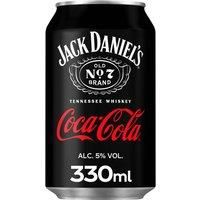 Jack Daniel's and Coca-Cola 330ml