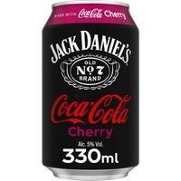Jack Daniel's & Coca-Cola Cherry 330ml